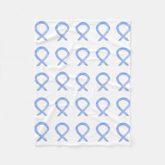 Ösophageale Krebsbewusstsein Ribbon Fleece Blanket (Vorderseite)
