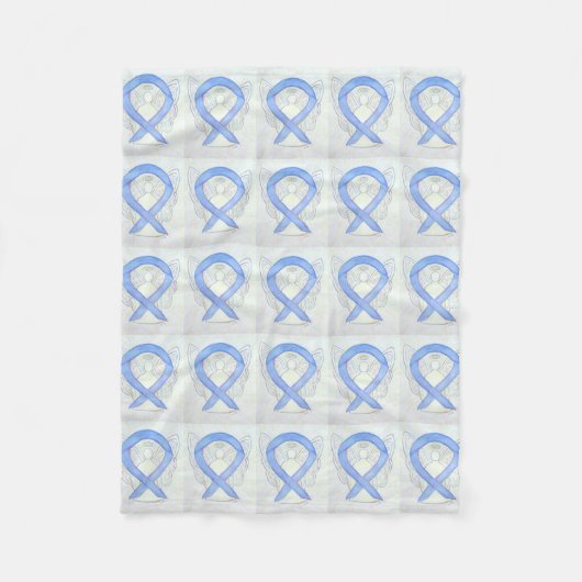 Ösophageale Krebsbewusstsein Ribbon Fleece Blanket (Vorderseite)