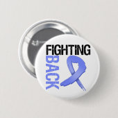 Ösophagealer Krebs kämpft zurück Button (Vorne & Hinten)