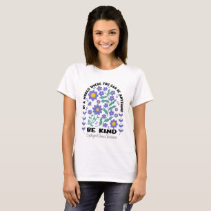 Ösophaguskrebs der Boho-Flora T-Shirt