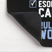 Ösophaguskrebs geweckt 1 mousepad (Ecke)