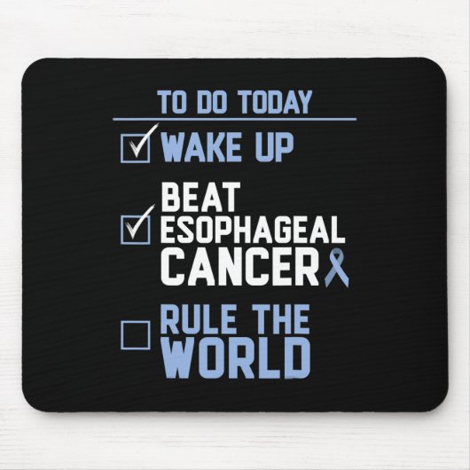 Ösophaguskrebs geweckt 1 mousepad (Vorne)