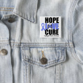 Ösophaguskrebs Hoffnung Liebe Heilung Button (Beispiel)