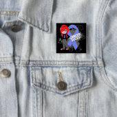 Ösophaguskrebs Ist zum Kotzen Button (Beispiel)
