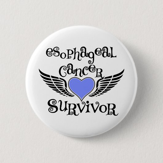Ösophaguskrebserkrankung Button (Vorderseite)