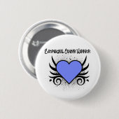 Ösophaguskrebskrieger Button (Vorne & Hinten)