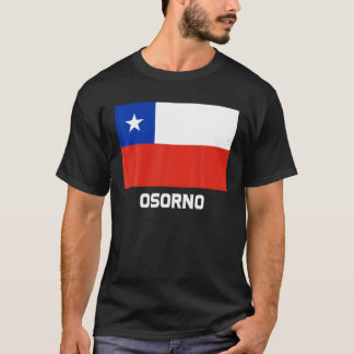 Osorno Republica Chile Flaggenemblem Escudo Bander T-Shirt
