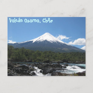 Osorno Vulkan Postcard Postkarte