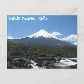 Osorno Vulkan Postcard Postkarte