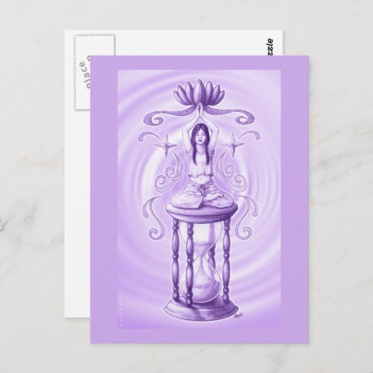 ösoterisch postkarte (Vorne/Hinten)