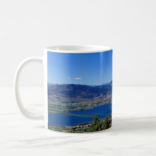 Osoyoos BC Desert Wine Country Coffee Tasse (Links)