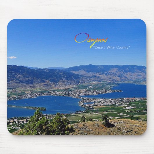 Osoyoos Wüste Weinbaugebiet Mousepad (Vorne)
