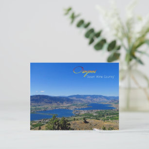 Osoyoos Wüste Weinbaugebiet Postkarte