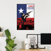 OSPAAAL Poster Chile Ein Volk im Kampf (Heimbüro)