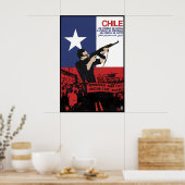 OSPAAAL Poster Chile Ein Volk im Kampf (Küche)