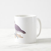 Ospreu-Aquarellvogelarten Kaffeetasse (VorderseiteRechts)