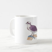 Ospreu-Aquarellvogelarten Kaffeetasse (Vorderseite Links)