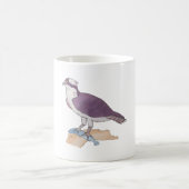 Ospreu-Aquarellvogelarten Kaffeetasse (Mittel)