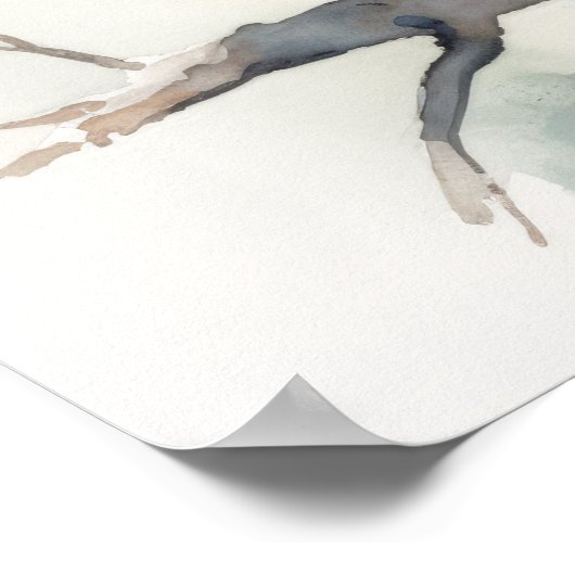 Osprey Bird Art Print Poster (Ecke)