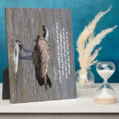 Osprey Bird Fish Wildlife Isaiah Foto Plaque Fotoplatte (Seite)