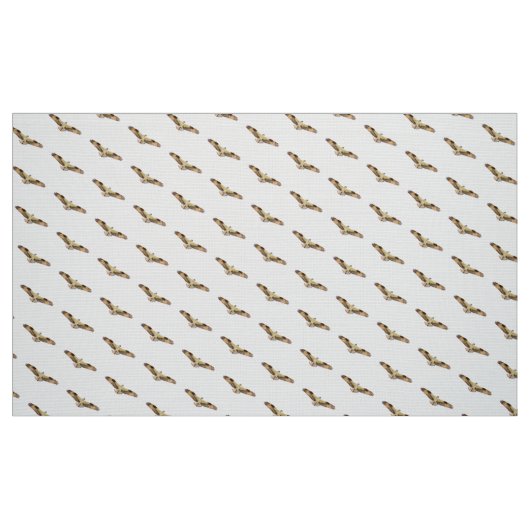 Osprey-Falke-Vogelfliegen Gewebe Stoff (Fat Quarter (45,7 x 55,9 cm))