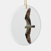 Osprey-Fliegen-Foto Keramik Ornament (Rechts)