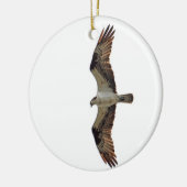 Osprey-Fliegen-Foto Keramik Ornament (Links)