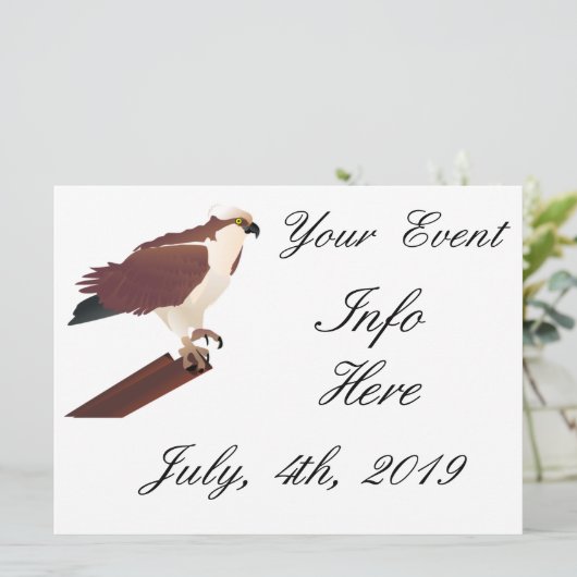 Osprey Hawk Raptor Thunder_Cove (Stehend Vorderseite)