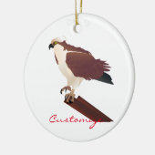 Osprey Hawk Raptor Thunder_Cove Keramik Ornament (Links)