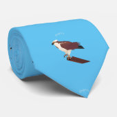 Osprey Hawk Raptor Thunder_Cove Krawatte (Gerollt)