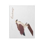 Osprey Hawk Raptor Thunder_Cove Notizblock (Rotiert)
