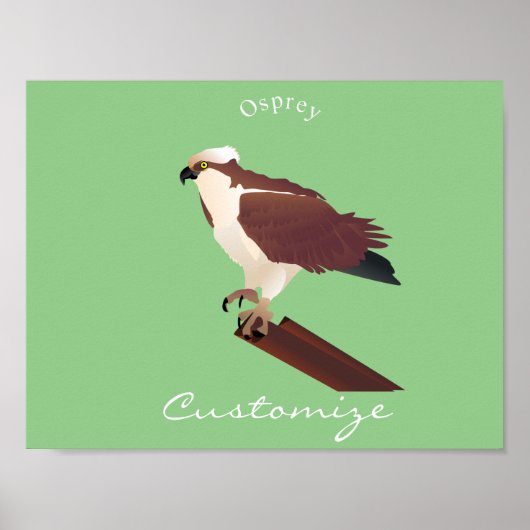 Osprey Hawk Raptor Thunder_Cove Poster (Vorne)