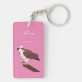 Osprey Hawk Raptor Thunder_Cove Schlüsselanhänger (Rückseite)