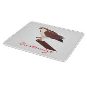 Osprey Hawk Raptor Thunder_Cove Schneidebrett (Ecke)