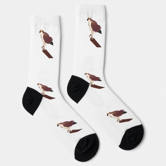 Osprey Hawk Raptor Thunder_Cove Socken (Rechts)