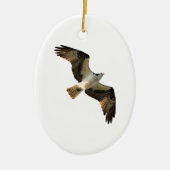 Osprey-im Flug Logo Keramikornament (Vorne)