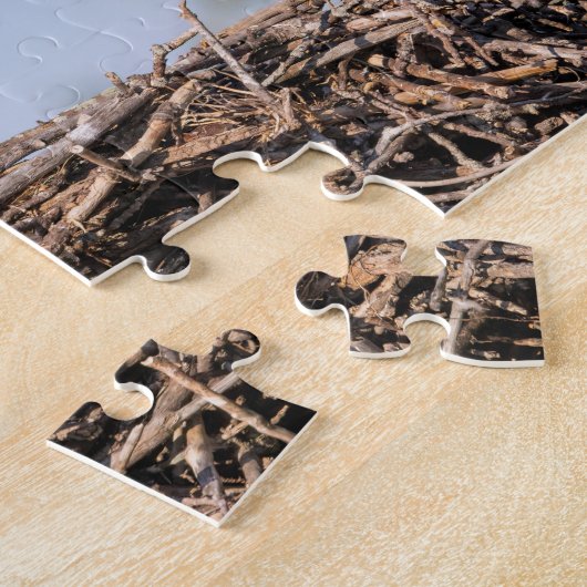 Osprey im Nest Puzzle (Seite)