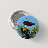 Osprey im wilden button (Vorne & Hinten)
