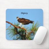 Osprey in freier Wildbahn Mousepad (Mit Mouse)