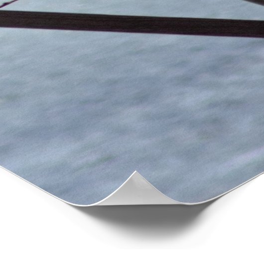 Osprey in Nest Poster (Ecke)