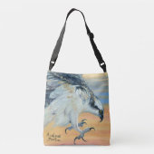 "Osprey Landing" Tragetaschen Mit Langen Trägern (Rückseite)