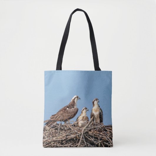 Osprey Mama mit ihren Kindern Tasche (Vorderseite)