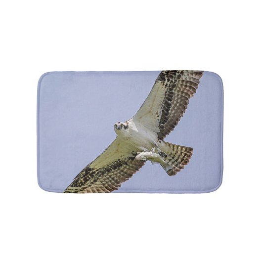 Osprey mit Fisch Badematte (Vorderseite)