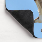 Osprey mit Fisch Mousepad (Ecke)