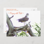 Osprey mit Fisch Postcard Postkarte (Vorne/Hinten)