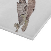 Osprey mit Fisch Schneidebrett (Ecke)