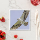 Osprey mit Fisch Serviette (Beispiel)