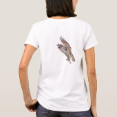 Osprey mit Fisch T-Shirt (Rückseite)