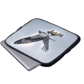 Osprey mit Walleye Fish HDR-Foto Laptopschutzhülle (Vorne Knopf)