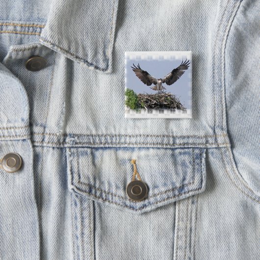 Osprey-Nest-Button Button (Beispiel)
